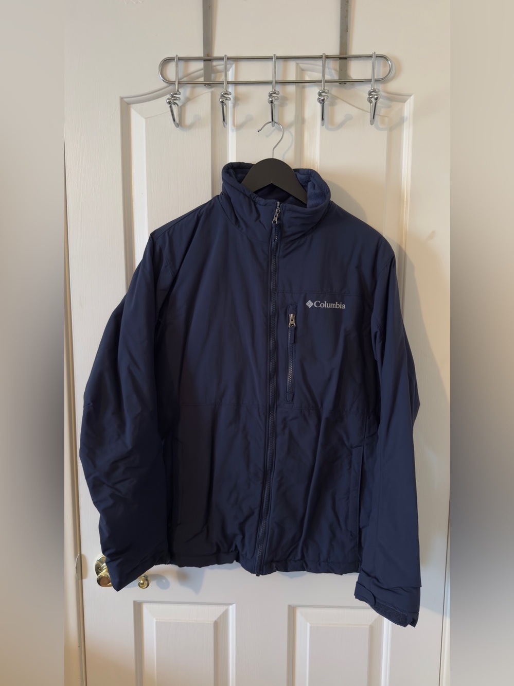 Columbia Men's Navy Performance Full-Zip Jacket